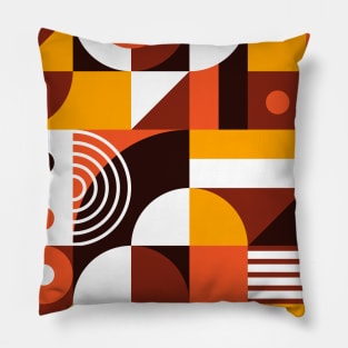 Bauhaus geometric #2 Pillow