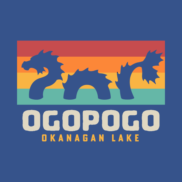 The Ogopogo of Lake Okanagan British Columbia Canadian Folklore by PodDesignShop