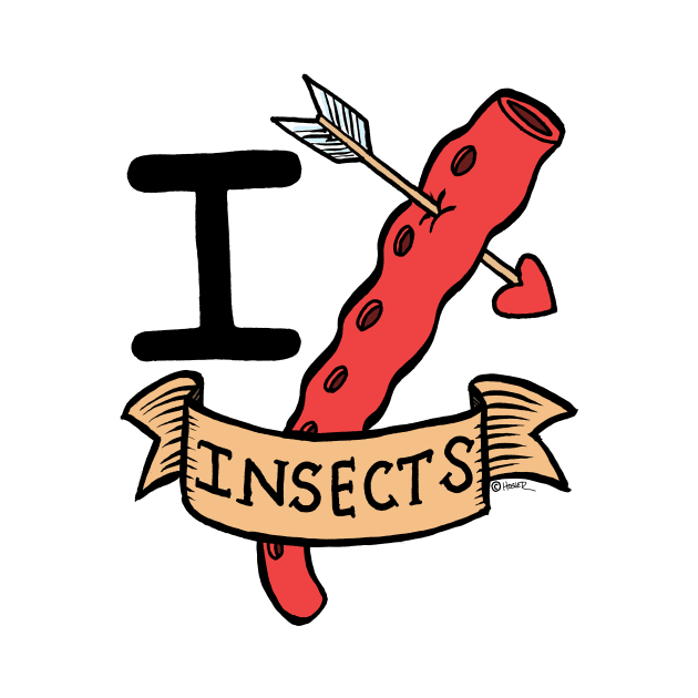 I Insect Heart Insects! by Jay Hosler Tees