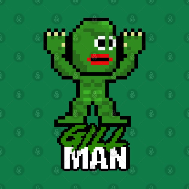 Slasher Man Retro 8-Bit Horror Gaming: Gill Man! by WithoutYourHead