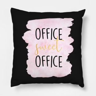 Office sweet office Pillow