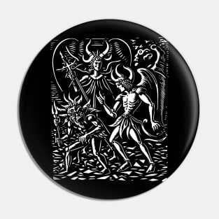 Medieval Daemon #9 Pin