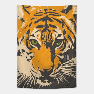 Tiger, Tiger Modern Graphic Tapestry