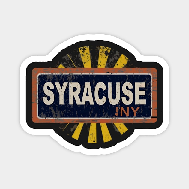 Syracuse Magnet by OldSchoolRetro