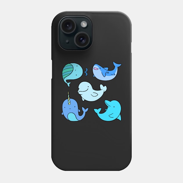 Fin-tastic friends Phone Case by ncprocter