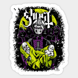 Ghost Bc Stickers Teepublic