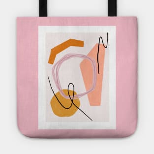 April Abstract Tote