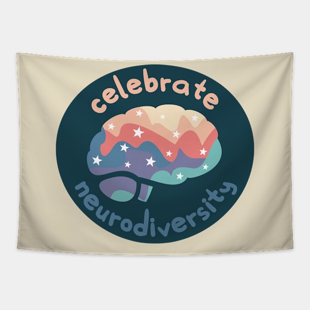 Celebrate Neurodiversity Tapestry by ForTheFuture