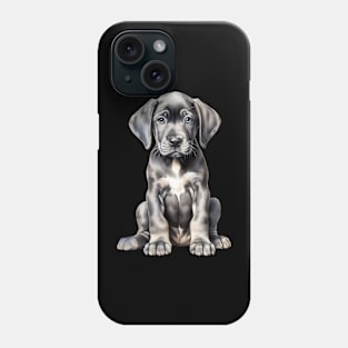 Puppy Great Dane Phone Case