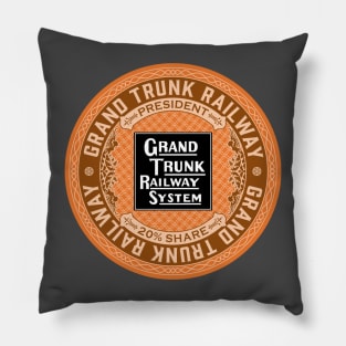 Grand Trunk Railway (18XX Style) Pillow