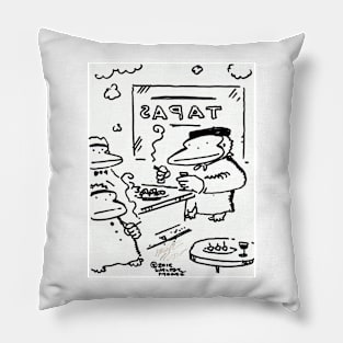 Tapas Bar Apes Pillow