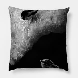 Yin Yang Ducks Pillow