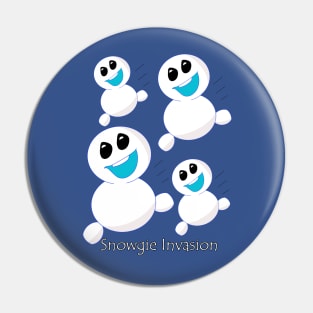 Snowgie Invasion Pin