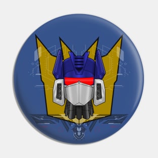 Soundwave Bust Pin