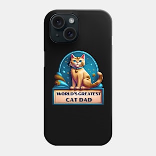 World's Greatest Cat Dad Phone Case