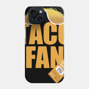 Taco Fan On Dark (Macho Man Parody) Phone Case