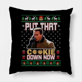 Put That Cookie Down, Now! Ugly Sweater Pillow