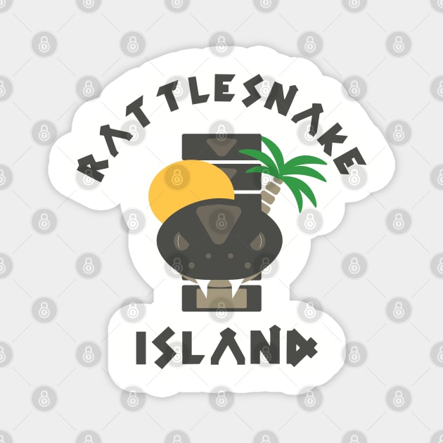 8ts Rattlesnake Island Magnet by kewlwolf8ts