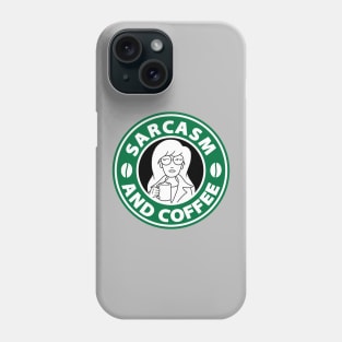 Sarcasm and Coffee Phone Case