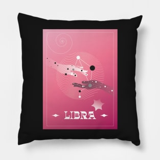 Libra Zodiac Art Pillow