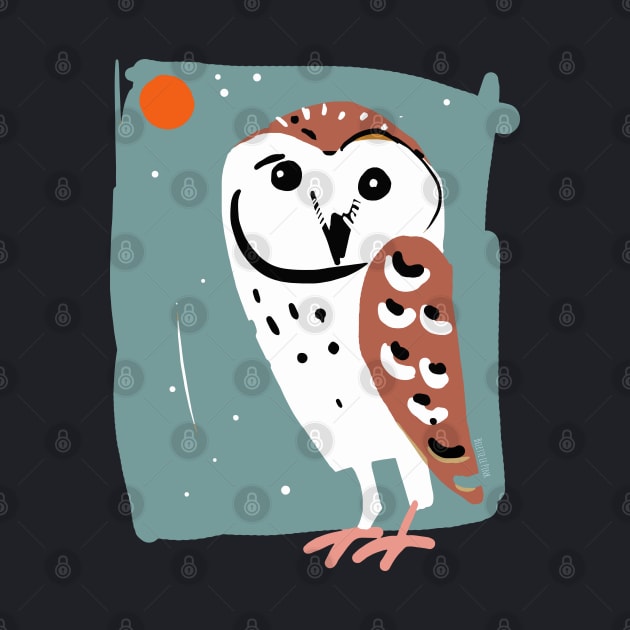 Barn owl #5 by belettelepink
