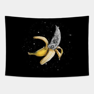 Moon Banana Tapestry