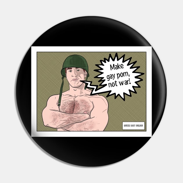 Queer Bait Comics: Gay Porn Pin by JasonLloyd