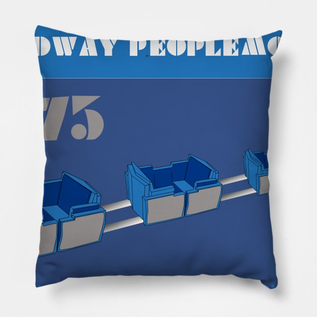 Wedway People Mover Transportation Pillow by retrocot