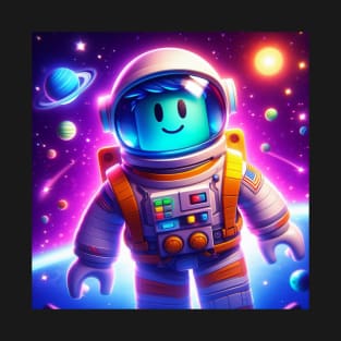 Roblox in a space T-Shirt