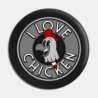 Chicken Love Pin