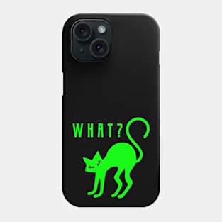 What? Halloween Cat Phone Case