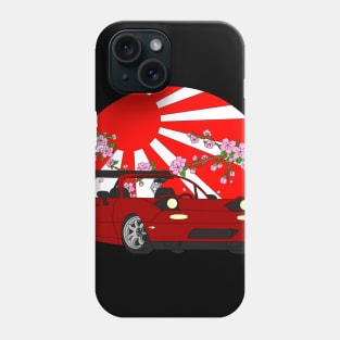 The Red Roadster Phone Case