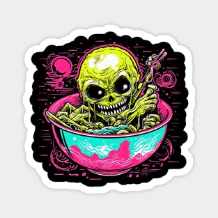 Zombie Ramen Apocalypse | Cool Japanese Ramen Noodle Magnet