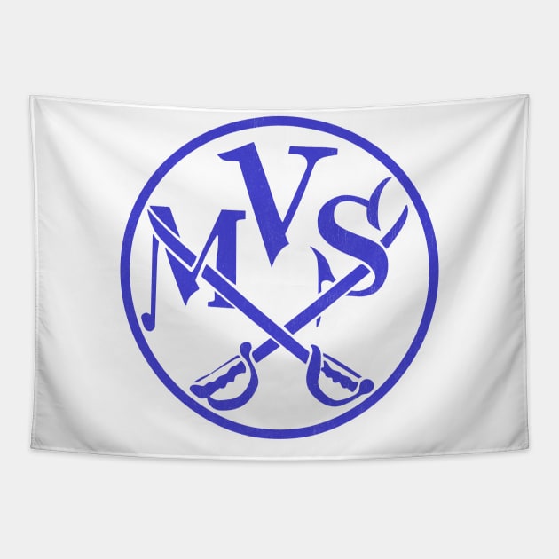 Defunct Miami Valley Sabres Hockey Tapestry by LocalZonly