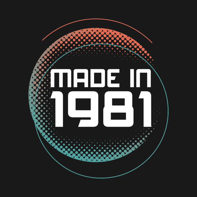 Made in 1981 by CardRingDesign