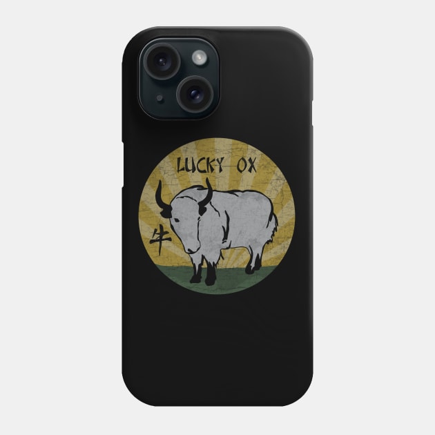 Chinese New Year – Year of the Ox Phone Case by valentinahramov