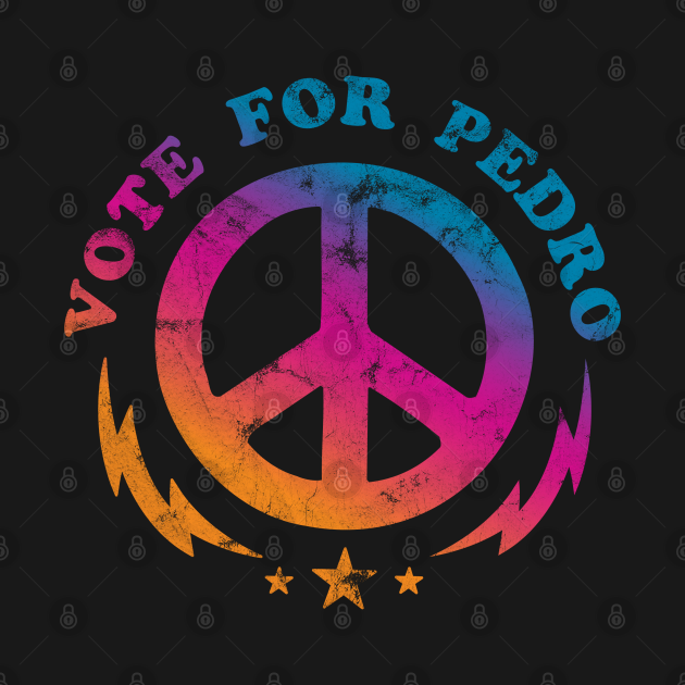 Vote for Pedro Retro Vintage