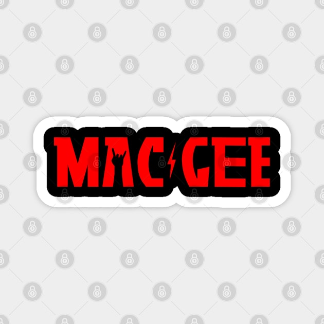 Mac-Gee (Punk Rap Collection) Magnet by Punk Rap 