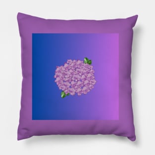 Hydrangea Lavender Pillow