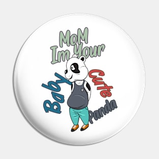 Cute panda Pin