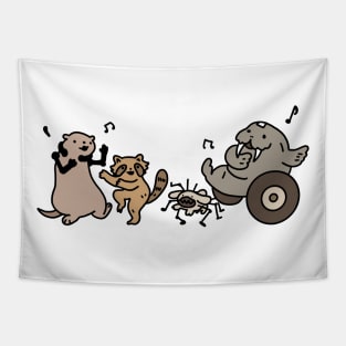 Cute 4 dancing Tapestry