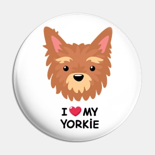 Yorkshire Terrier Dog Pin