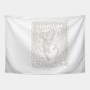 Koala Vintage Australia Stamp Tapestry