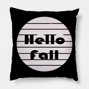 Hello Fall Pillow