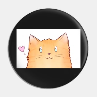 Millicent the cat Pin