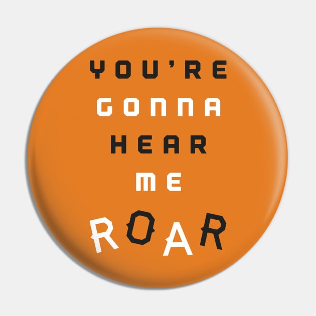 Roar Pin by Red