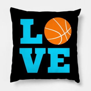 Love Basketball Pillow