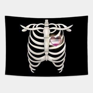 Ribcage With Asexual Heart Tapestry