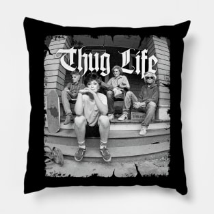 Vintage Thug Life Golden Pillow