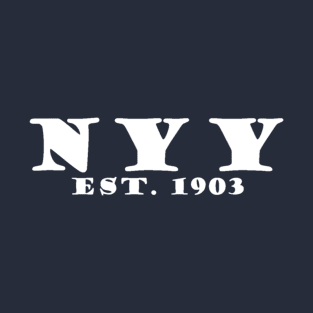 NYY Est. 1903 Design T-Shirt